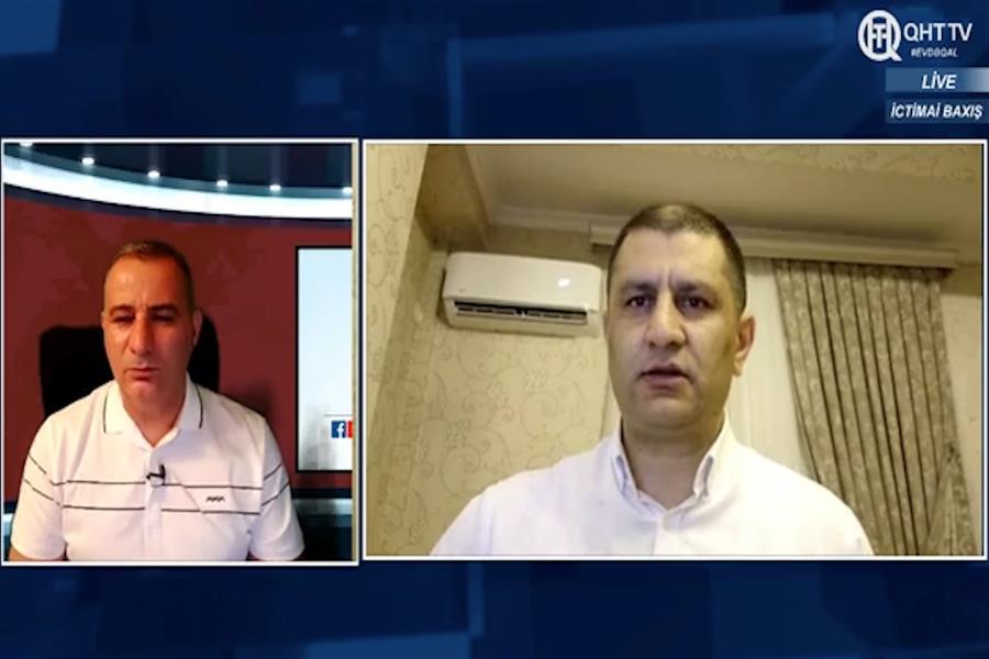 Aqil Camal QHT TV-nin "İctimai Baxış" proqramının qonağı olub