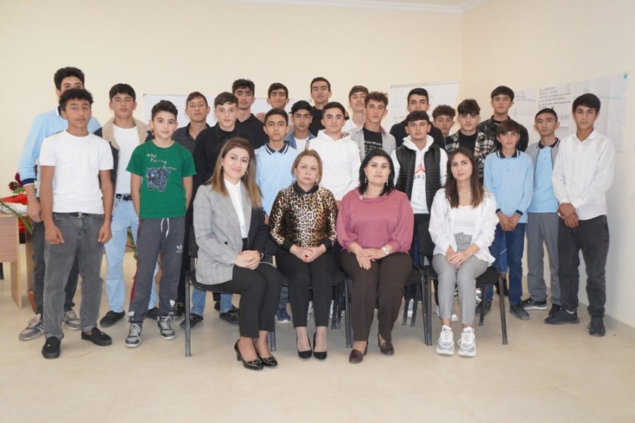 “Bullinqə birlikdə “Son” deyək!” adlı dördüncü təlim oğlanlar arasında keçirilib - FOTOLAR