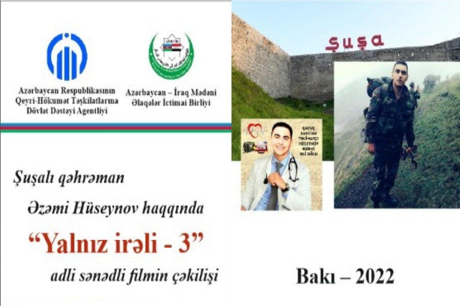 Şuşalı vətən savaşı qəhrəmanı haqqında sənədli filmin çəkilişinə başlanılıb