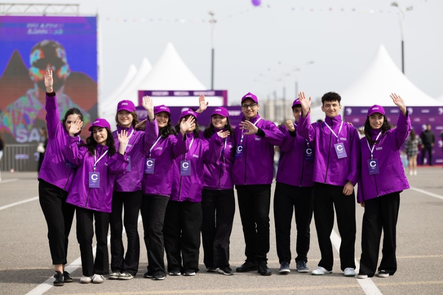 “Bakı Marafonu 2025”də könüllülərin fəaliyyəti yüksək qiymətləndirilib - FOTOLAR