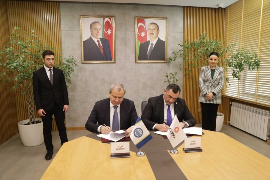 BDU və Azera Holdinq əməkdaşlığa başlayır - FOTOLAR