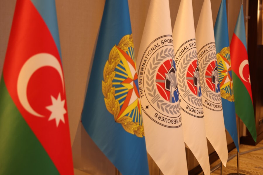 Bakıda FİREF Beynəlxalq Federasiyasına üzv ölkələrin yanğın-xilasetmə xidmətləri rəhbərlərinin XXVI Konfransı keçirilir - FOTOLAR