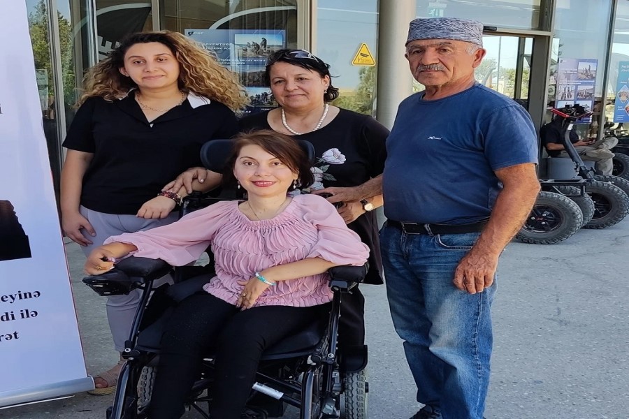 Əlillərin əl işlərindən ibarət sərgi keçirilib