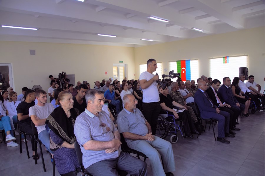 "Fiziki məhdudiyyətli şəxslər narkomaniyaya qarşı" adlı layihə üzrə tədbir baş tutub - FOTOLAR