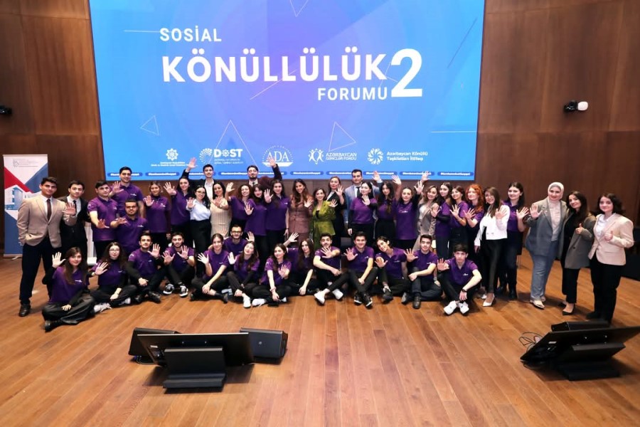“Sosial sahədə Könüllülük – 2” forumu keçirilib