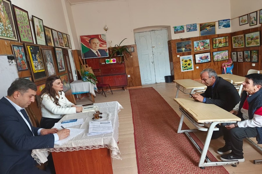 Deputat Xətai sakinləri ilə səyyar qəbul keçirdi - FOTOLAR