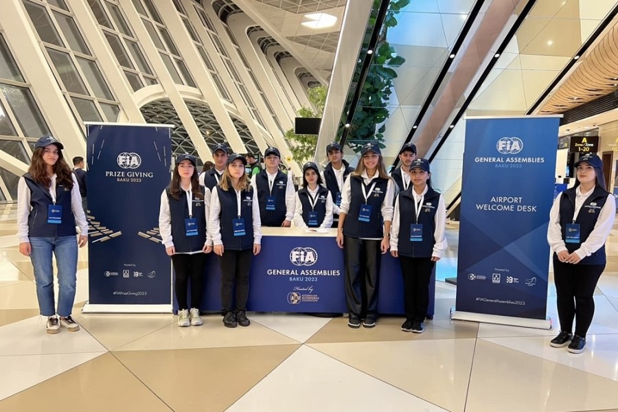 QHT könüllüləri “FIA Prize-Giving Ceremony”- Mükafatlandırmada... FOTOLAR