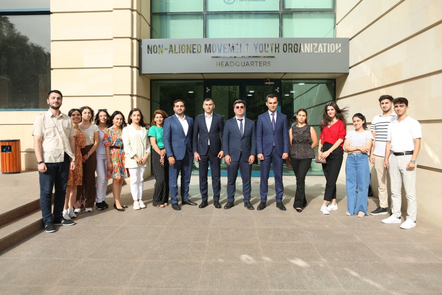 Qoşulmama Hərəkatı Gənclər Təşkilatı ilə Azərbaycan Respublikası Gənclər Təşkilatları Milli Şurası arasında görüş baş tutub