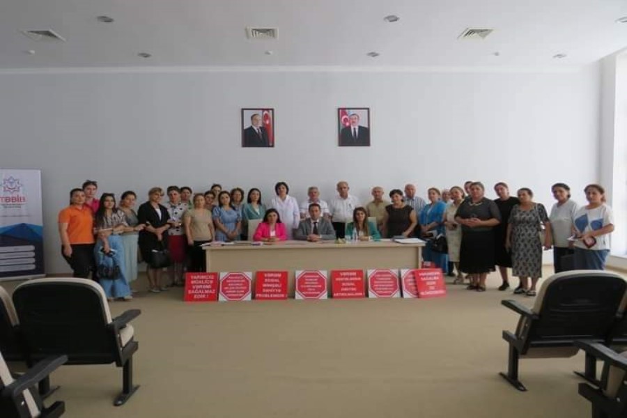 “Biz vərəmə birgə qalib gələcəyik” - layihənin ilk tədbiri keçirilib / FOTOLAR