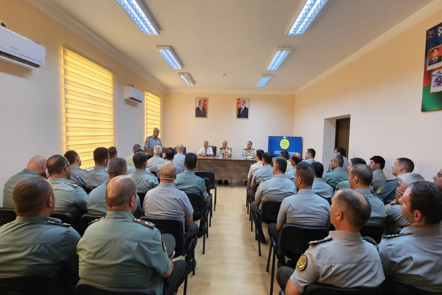 FHN Ədliyyə Nazirliyinin Penitensiar Xidmətinin əməkdaşları üçün növbəti təlim keçirib