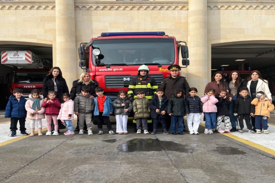 FHN-in Dövlət Yanğından Mühafizə Xidməti növbəti “açıq qapı günü” tədbiri keçirib - FOTOLAR