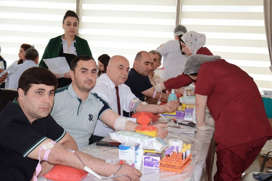 Masallıda qanvermə aksiyası keçirilib