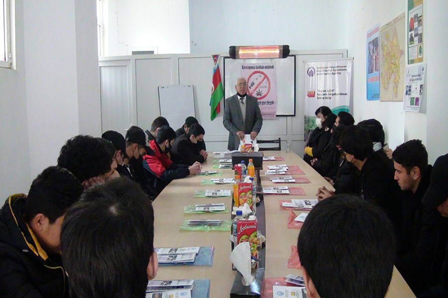 "Sağlam gələcək uğrunda” adlı layihə çərçivəsində növbəti maarifləndirici seminar keçirilib