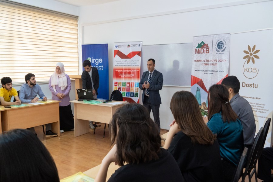 Layihə çərçivəsində Bakı şəhərində “Sosial sahibkarlığın və müəssisələrin təşkili” adlı təlim təşkil olunub