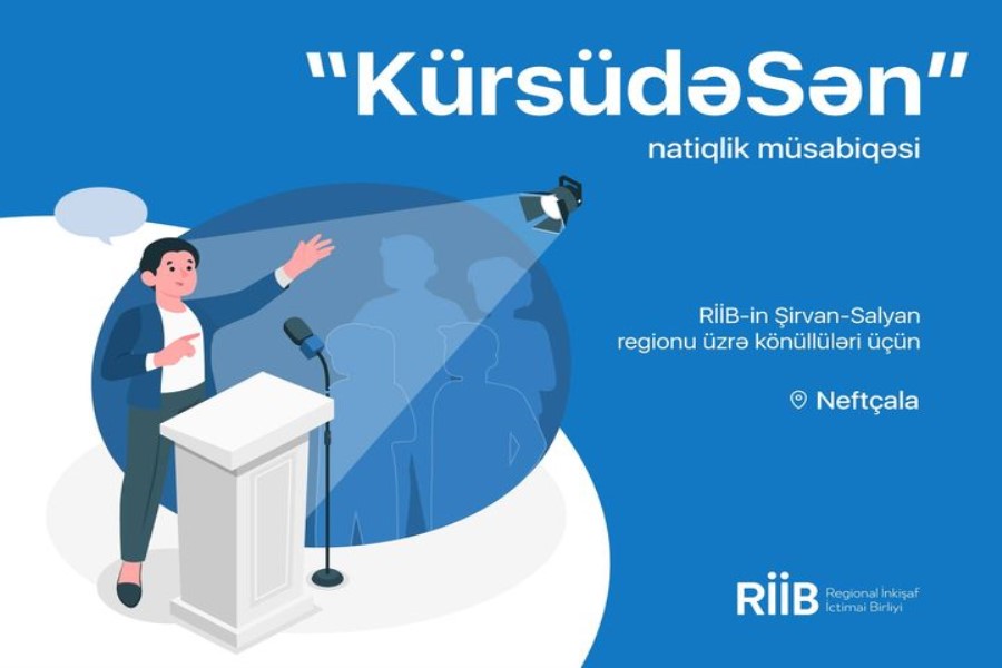 “KürsüdəSən” – natiqlik müsabiqəsi keçirilir