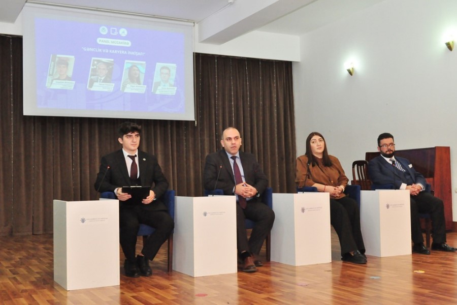 Odlar Yurdu Universitetində “Karyera Həftəsi – 2025”ə start verildi - FOTOLAR