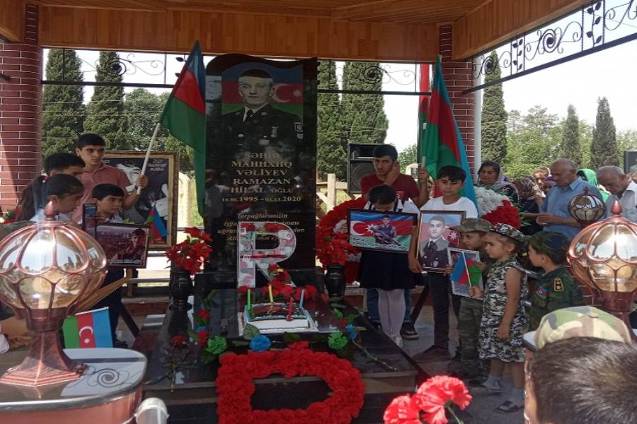 Masallıda Vətən müharibəsi şəhidi Ramazan Vəliyevin doğum günü qeyd edilib