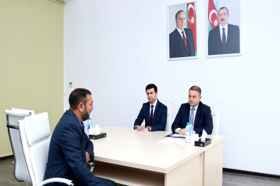 Nazirliyin Aparat rəhbərinin müavini Cavid Əbdul-Qədirov Sabirabad rayonunda vətəndaşları qəbul edib