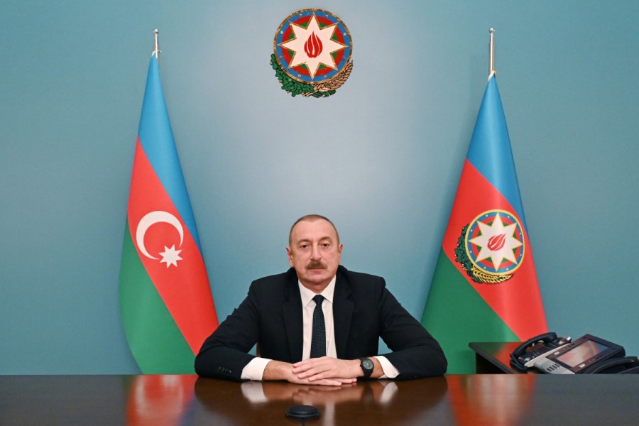 İlham Əliyev xalqa müraciət edib - VİDEO