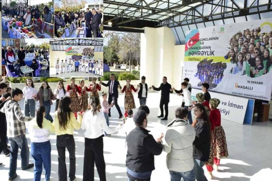“Gənclər və idmançıların həmrəylik festivalı” - MASALLIDA