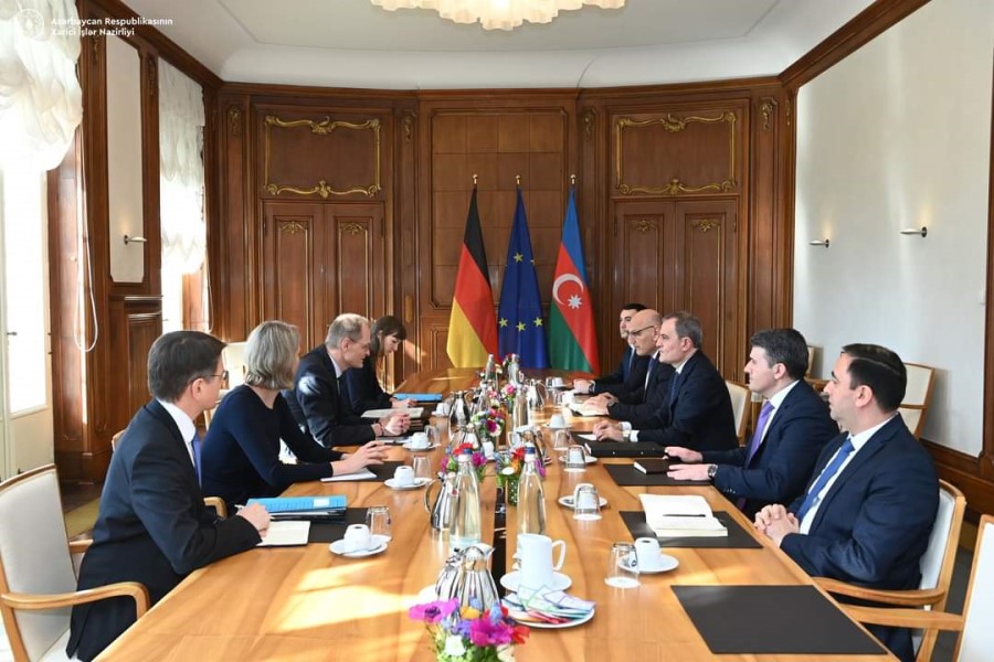 Ceyhun Bayramov Tomas Bager ilə görüşüb