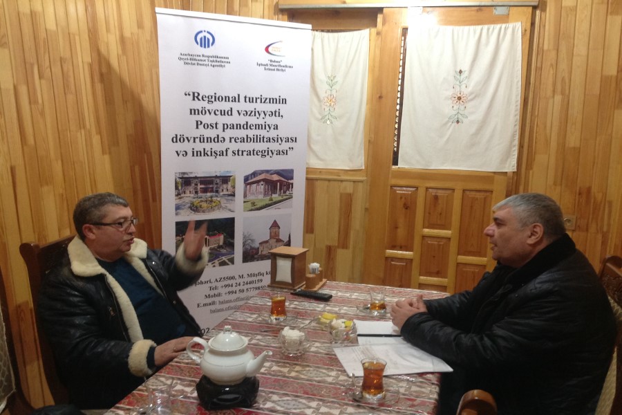 QHT Agentliyin dəstəyi ilə turizmlə bağlı həyata keçirilən tədqiqat uğurla davam edir - FOTOLAR