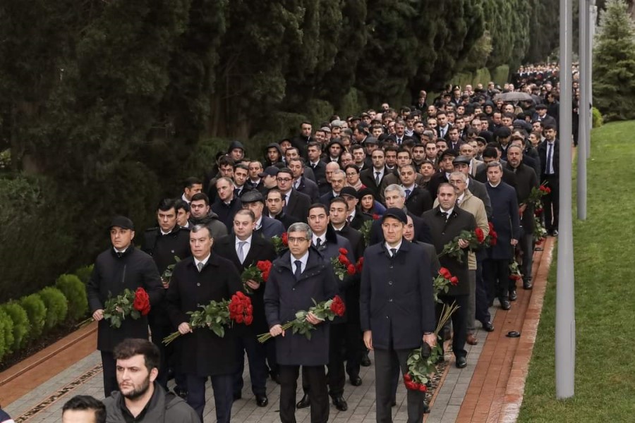 Əmək və Əhalinin Sosial Müdafiəsi Nazirliyində Ümummilli Lider Heydər Əliyevin Anım gününə həsr olunmuş tədbir keçirilib