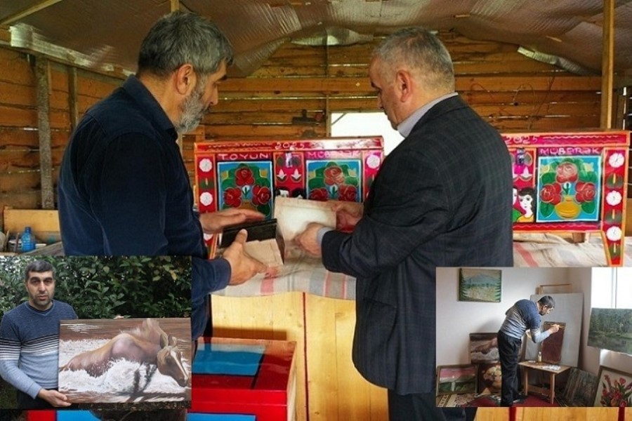 Qədim sənət bələdçisi rənglərlə danışır