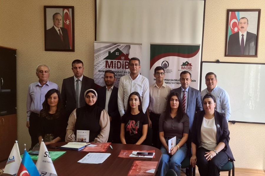“İnklüziv peşə hazırlığı mərkəzinin təşkili və təşviqi” adlı layihə çərçivəsində yekun tədbir - FOTOLAR