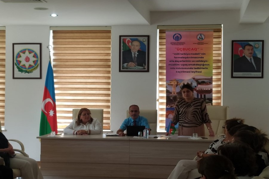 “Üçbucaq” - “milli tərbiyə modeli” adlı tədbir keçirilib - FOTOLAR