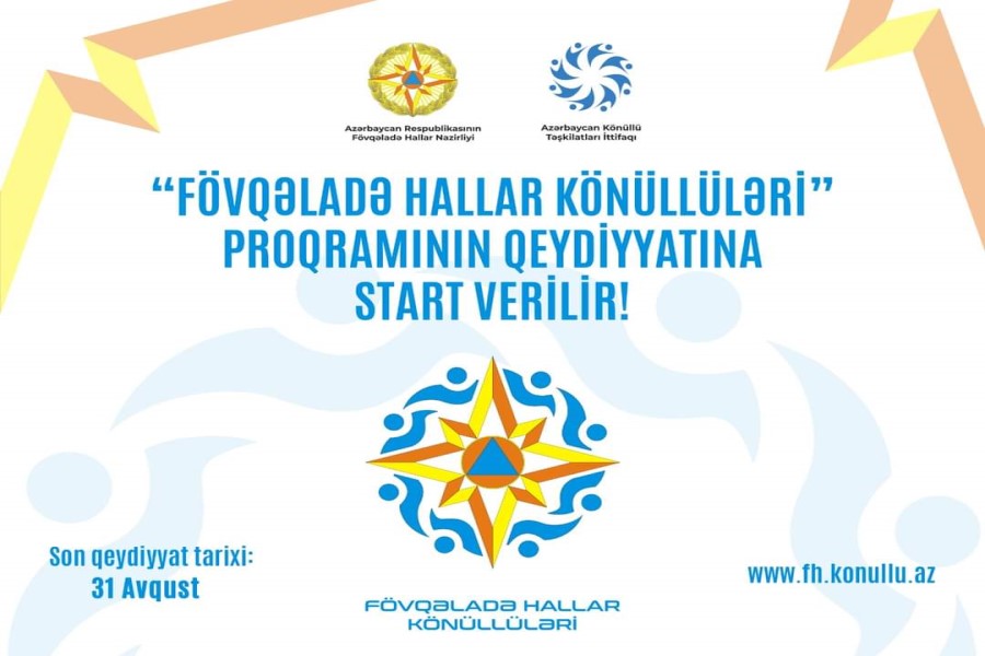 “Fövqəladə hallar könüllüləri” Proqramına start verildi