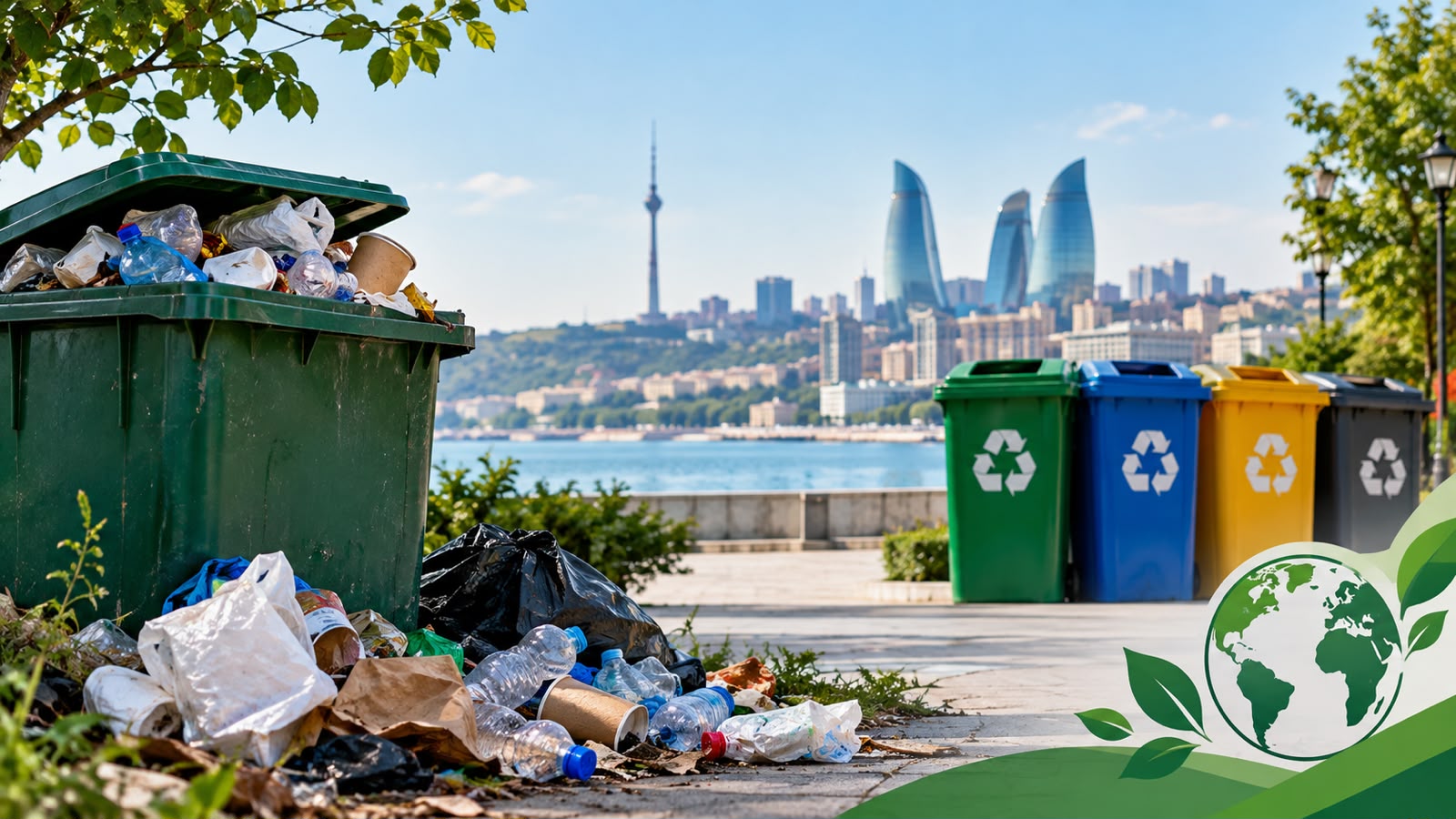 Bakı şəhərində tullantı problemi, məsuliyyət kimindir?
