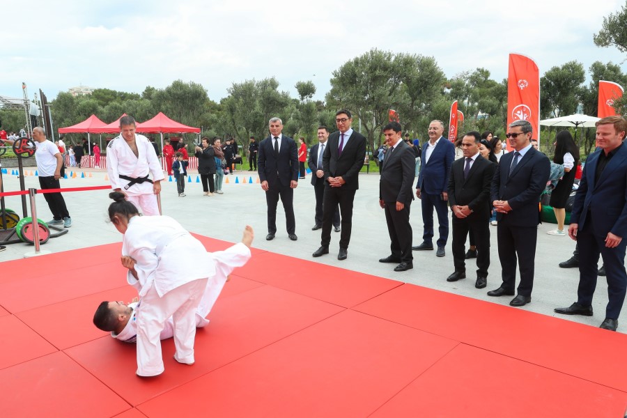 Xüsusi Olimpiya Komitəsinin təşkilatçılığı ilə Xüsusi Olimpiya Festivalı keçirilib - VİDEO