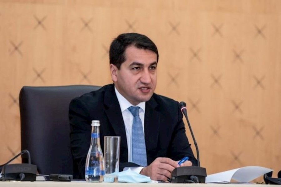 Hikmət Hacıyev: "Ermənistan Qarabağda qanunsuz marionet rejimini maliyyələşdirməyi dayandırmalıdır"