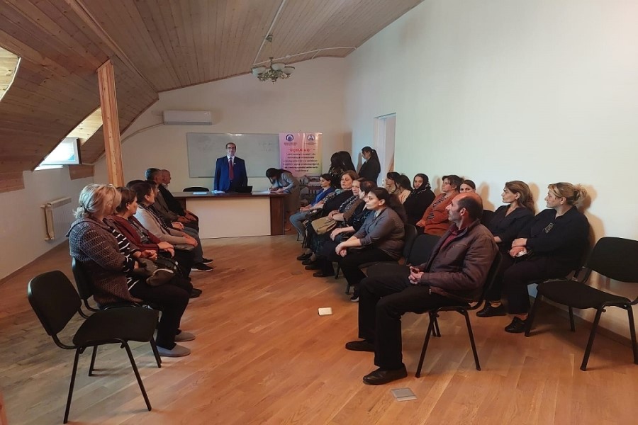 Valideyn-müəllim-uşaq əməkdaşlığının rolu adlı tədbir Lerik Rayonunda - FOTOLAR