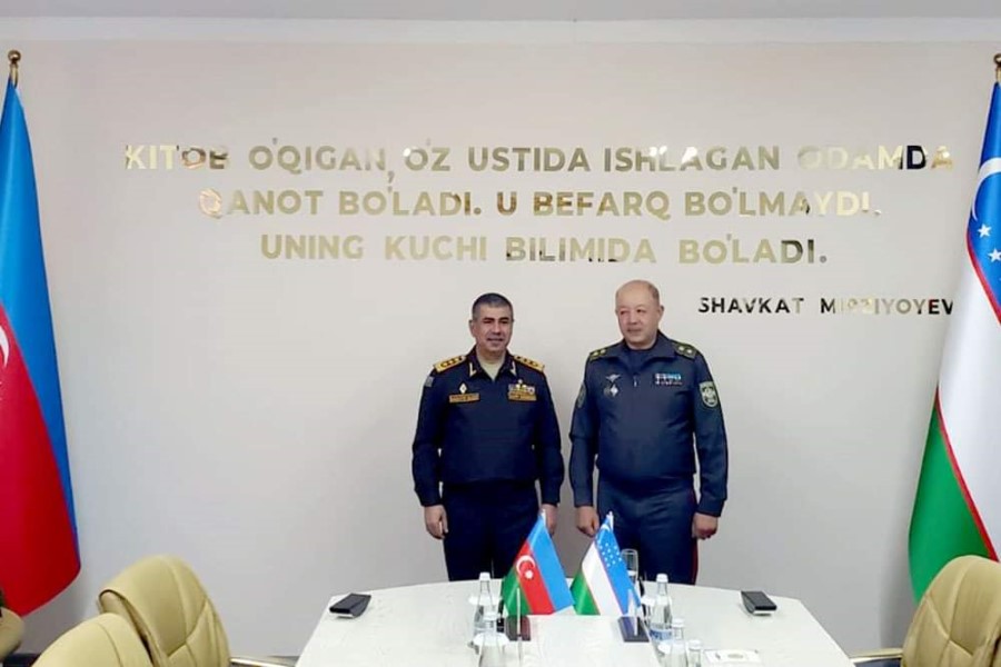 Azərbaycan və Özbəkistan müdafiə nazirləri Buxarada görüşüblər