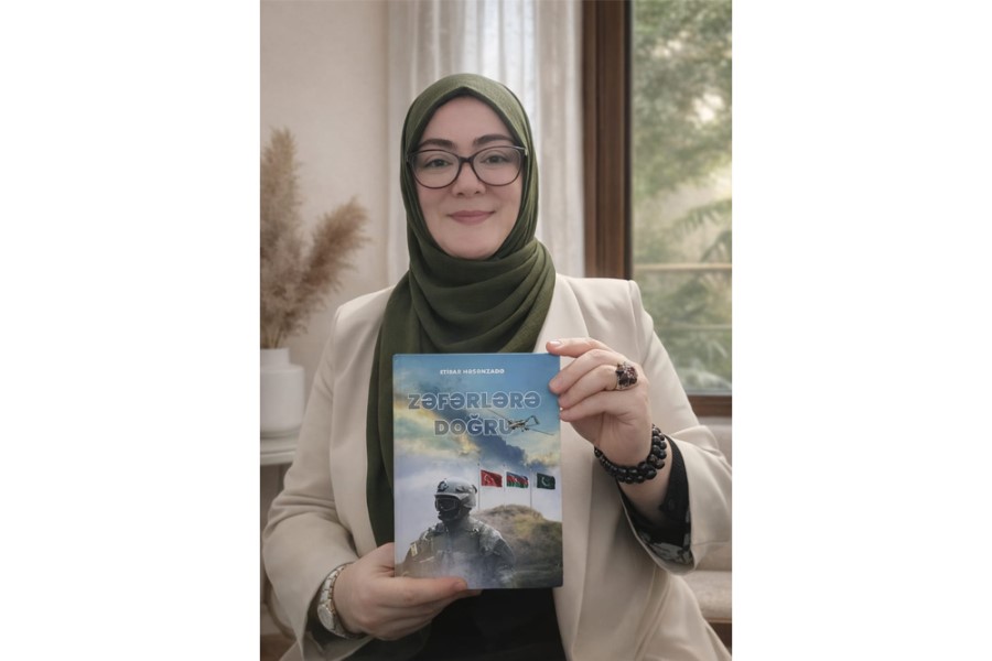 Yazar Güneş Altuner Etibar Həsənzadənin “Zəfərlərə Doğru” kitabı haqqında fikirlərini bölüşüb