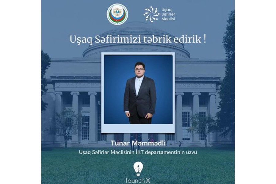 “LaunchX” Yay Sahibkarlıq Proqramına Qəbul Olunmaq: Uşaq Səfirlər Məclisinin Uğuru