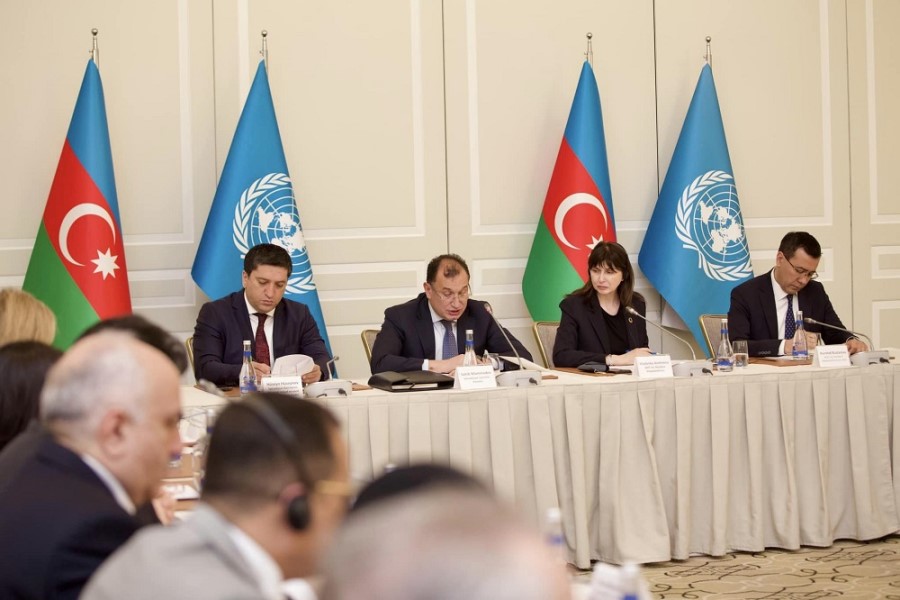 “2021-2025-ci illər üçün BMT və Azərbaycan arasında Dayanıqlı İnkişaf üzrə Əməkdaşlığa dair Çərçivə Sənədi” müzakirə edilib - FOTOLAR