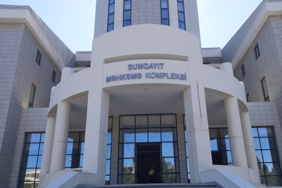 Sumqayıt Məhkəmə Kompleksi ictimaiyyətə təqdim olundu - FOTOLAR +VİDEO
