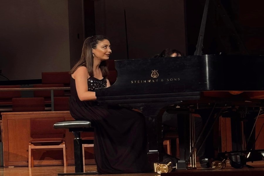Azərbaycanlı pianoçu Leyla Zeynalova ABŞ-da böyük uğur qazandı - FOTOLAR