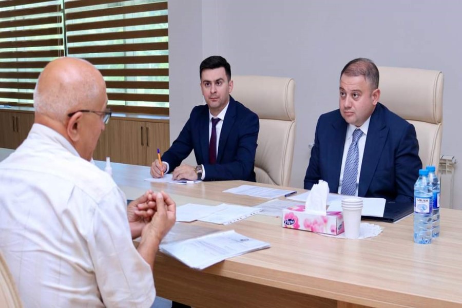 Nazirliyin Aparat rəhbərinin müavini Cavid Əbdul-Qədirov Lənkəran rayonunda vətəndaşları qəbul edib