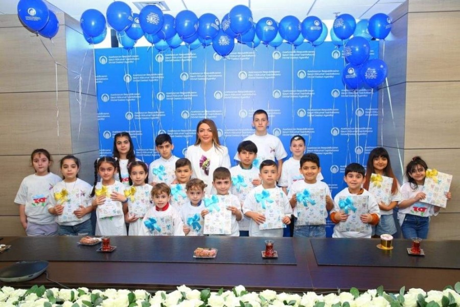 QHT Agentliyi Uşaqların Beynəlxalq Müdafiəsi Günü ilə əlaqədar şəhid ailələrinin övladları üçün tədbir təşkil edib - FOTOLAR + VİDEOLAR