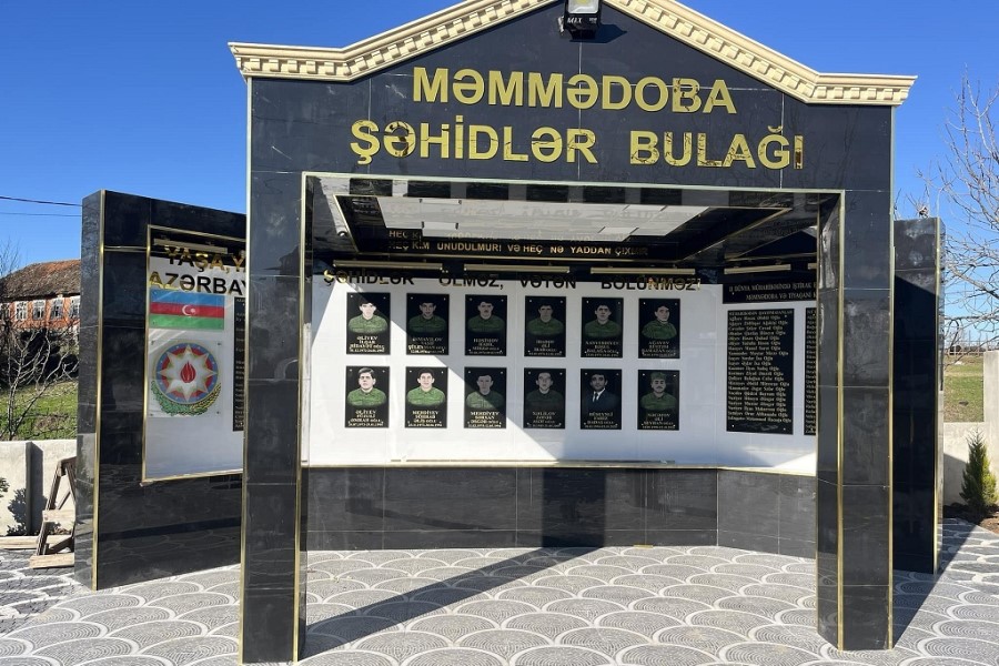Masallıda növbəti şəhidlər bulağı istifadəyə verilib