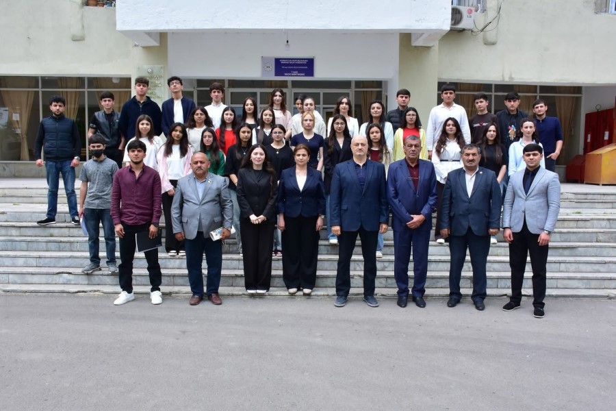 “Gənc Qəhrəmanlarımızı Tanıyaq!” layihəsi çərçivəsində növbəti maarifləndirici görüş keçirilib