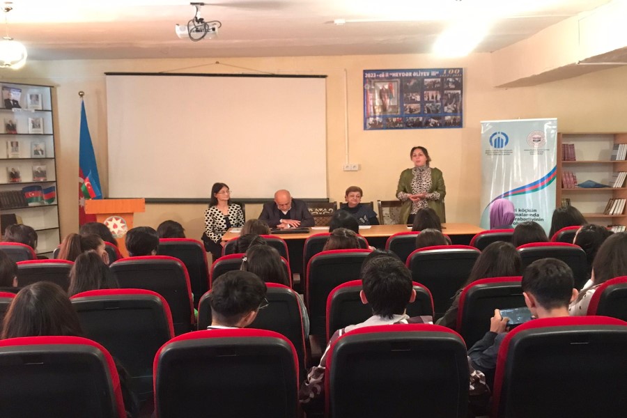 Bərdə İdarəetmə və Texnalogiya Kollecində “Gender əsaslı zorakılıq” mövzusunda maarifləndirmə tədbiri keçirilib