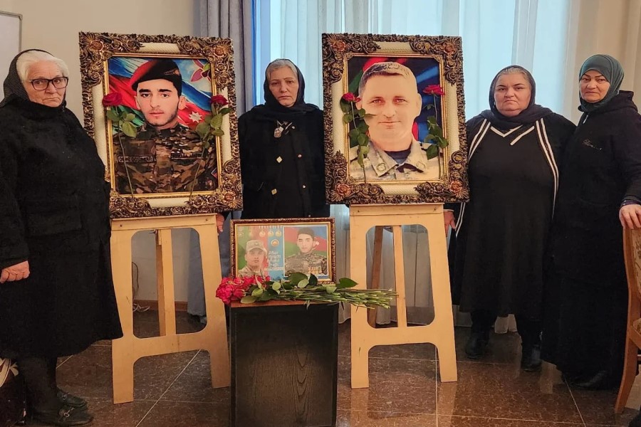 QHT sədri Şabranda şəhidlərimizin anım tədbirindən danışdı- FOTOLAR