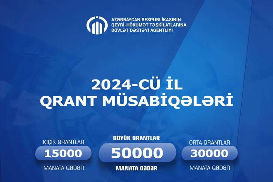 QHT Agentliyi 2024-cü il üzrə qrant müsabiqələrini ELAN EDİR