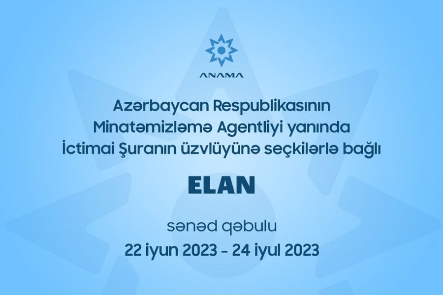 İctimai Şuranın yeni tərkibinin formalaşdırılması üçün seçki elan edilib