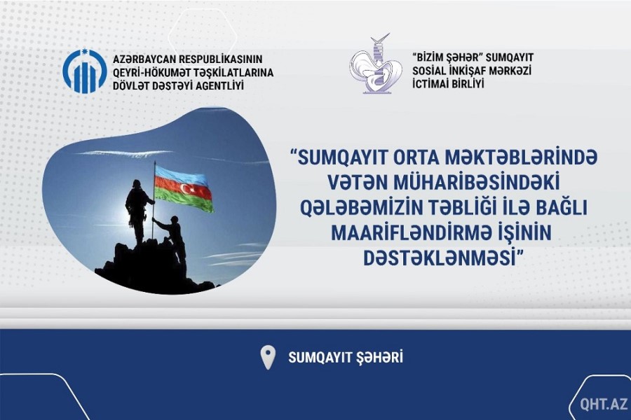 Sumqayıt orta məktəblərində Vətən müharibəsindəki qələbəmizin təbliği...
